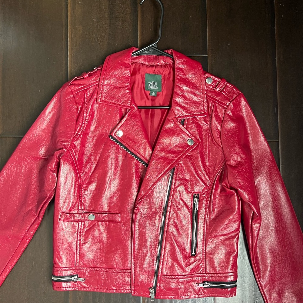 Red Leather jacket